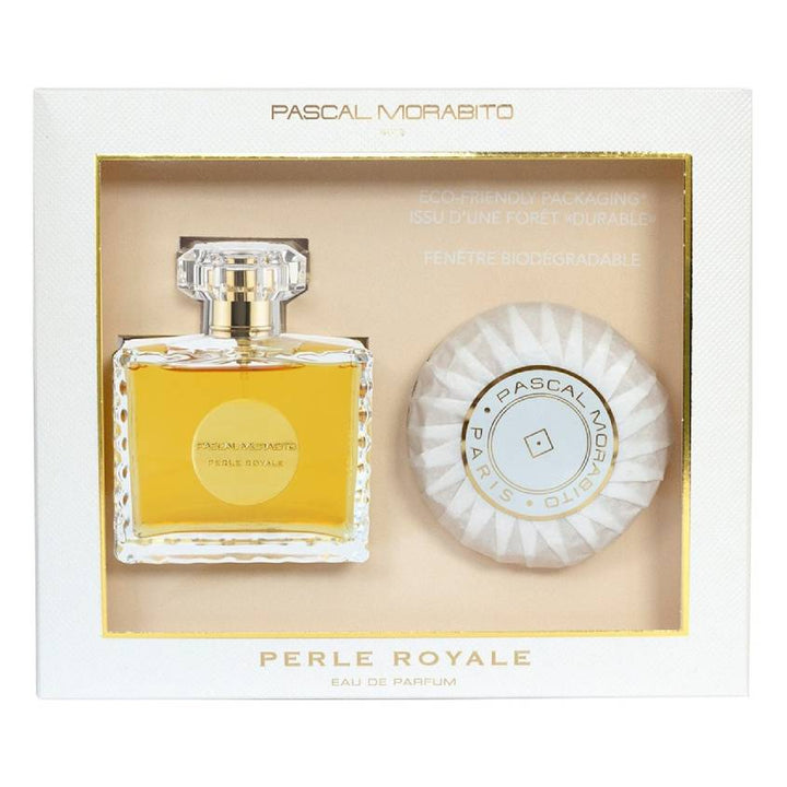 PERLE ROYALE SET(EDP 100ML + PERFUMED SOAP 100G)