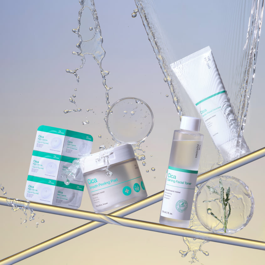 Cica Smooth Peeling Pad Gentle Cleansing Face Discs with Centella Asiatica Extract