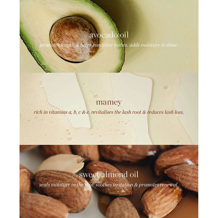 MASCARA NATURAL ALMOND MASCARA BLACK 10 ML