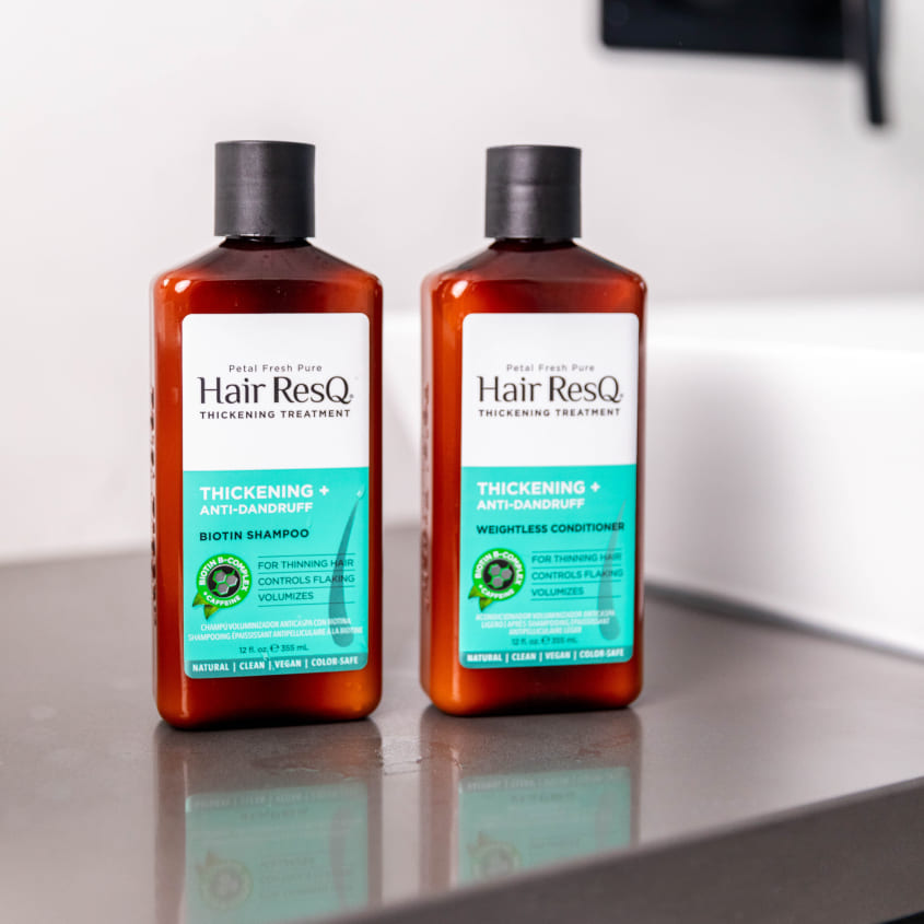 PETAL FRESH THICKENING + ANTI-DANDRUFF BIOTIN SHAMPOO 355ML – free delivery