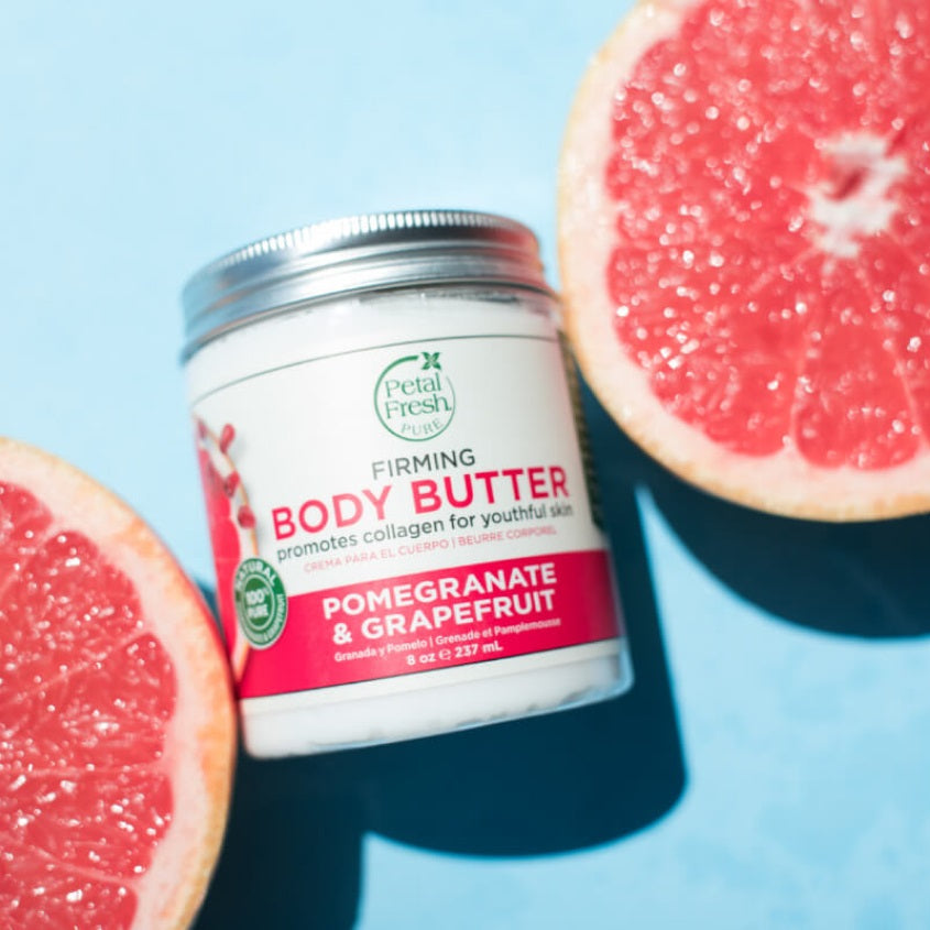PETAL FRESH POMERGRANATE & GRAPEFRUIT FIRMING BODY BUTTER 237ML