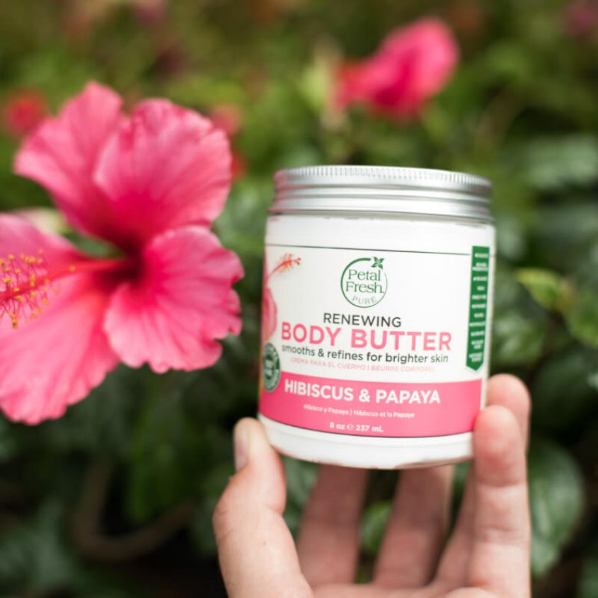 PETAL FRESH HIBISCUS & PAPAYA RENEWING BODY BUTTER 237ML – متجر إلكتروني