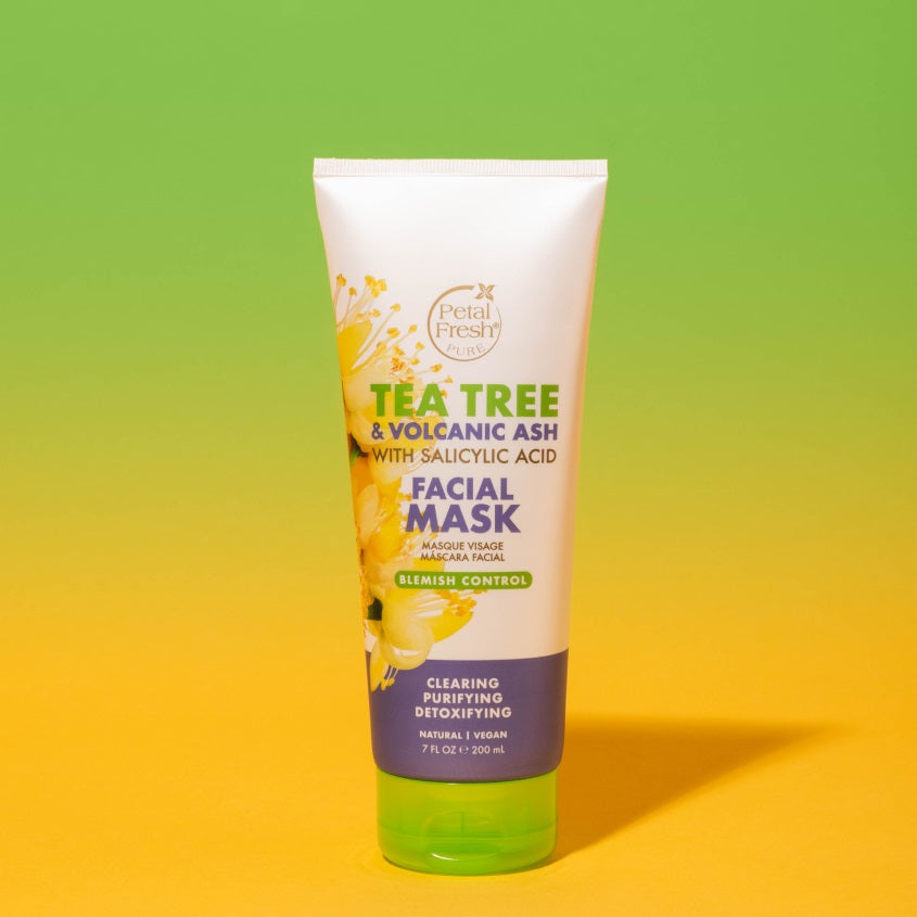 PETAL FRESH TEA TREE & VOLCANIC ASH FACIAL MASK BLEMISH CONTROL 200ML – buy online