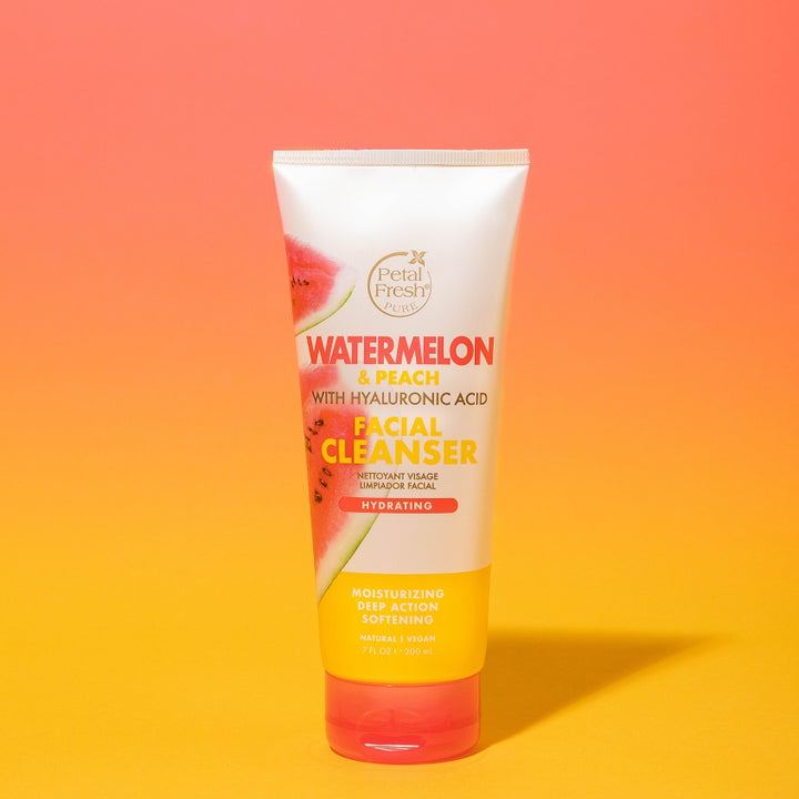 Cleansing gels WATERMELON & PEACH FACIAL CLEANSER HYDRATING 200ML