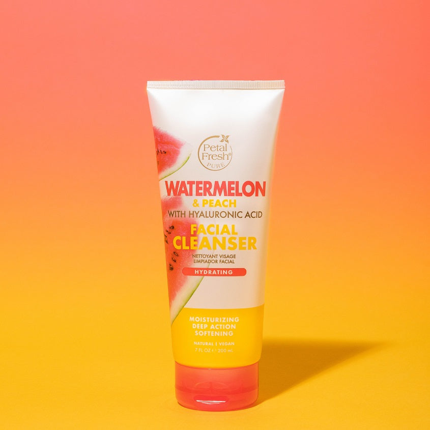 PETAL FRESH WATERMELON & PEACH FACIAL CLEANSER HYDRATING 200ML
