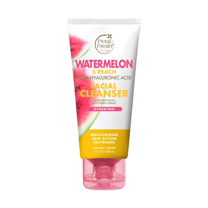 PETAL FRESH WATERMELON & PEACH FACIAL CLEANSER HYDRATING 200ML – buy online