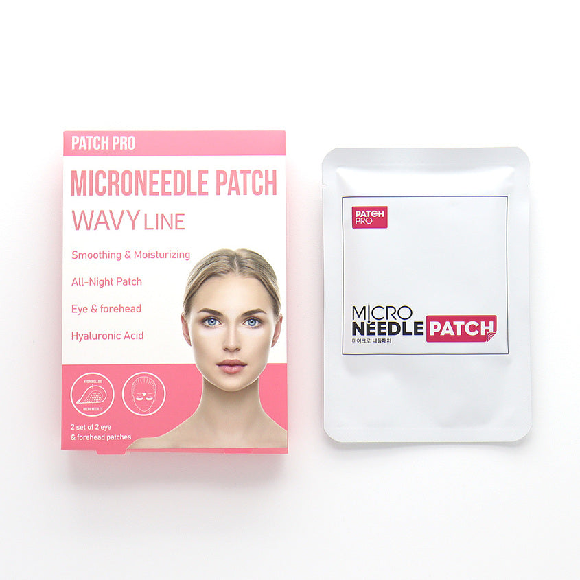Micro-needle Night Patches for Eye and Forehead Area with Hyaluronic Acid
