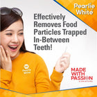PEARLIE WHITE بيرلي وايت أورال بيكس علبة رفيعة مع مرآة، 110 قطعة – متجر إلكتروني