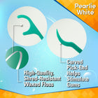 PEARLIE WHITE بيرلي وايت فلوسبكس فالو 2 في 1 فلوسر بالنعناع، 24 قطعة – صورة 5
