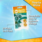 PEARLIE WHITE بيرلي وايت فلوسبكس فالو 2 في 1 فلوسر بالنعناع، 24 قطعة – صورة 6