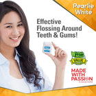 PEARLIE WHITE بيرلي وايت فلوكس كير كلاسيك شمعي بنكهة النعناع، 100 م – متجر إلكتروني
