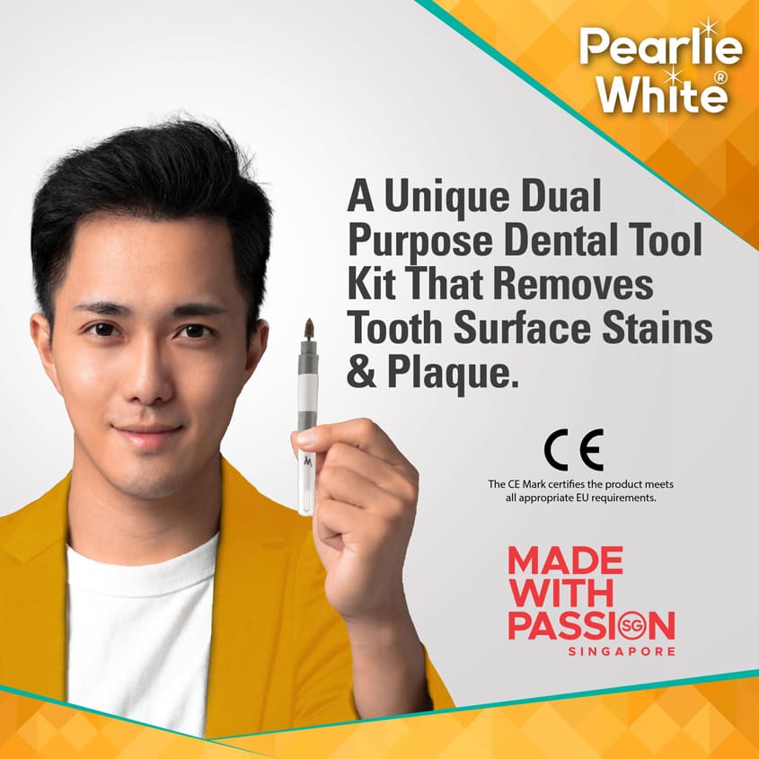 Pearlie White Plaque & Stain Remove – free delivery