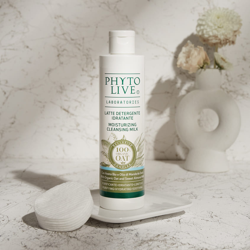 PHYTO LIVE MOISTURIZING CLEANSING MILK WITH SWEET ALMOND&ORGANIC OAT 250ML – online store