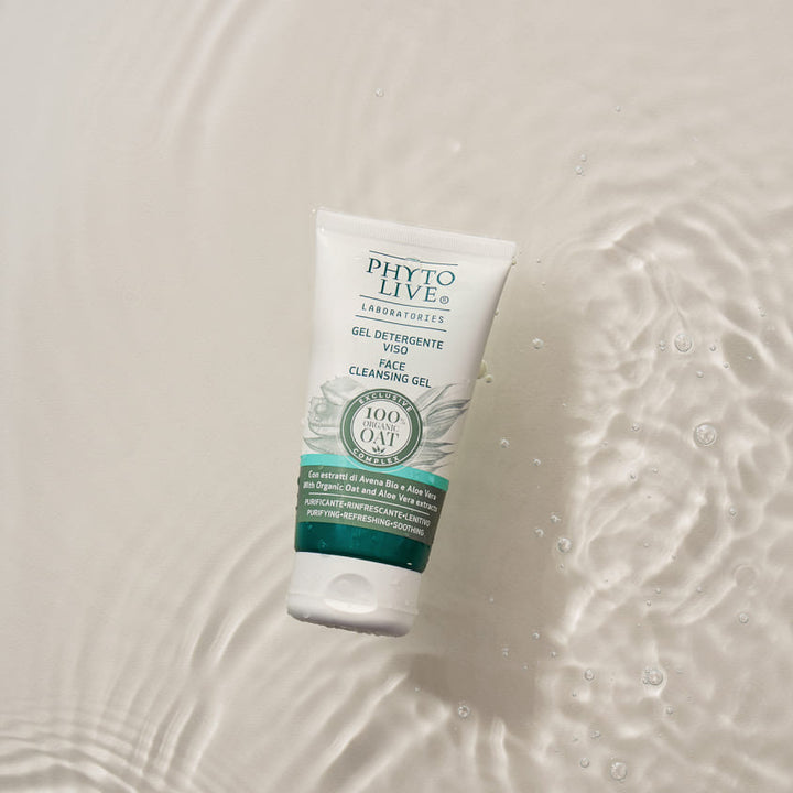 Aloe Vera and Organic Oat Cleansing Face Gel