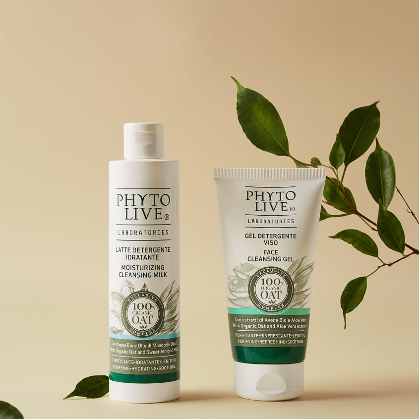 Aloe Vera and Organic Oat Cleansing Face Gel