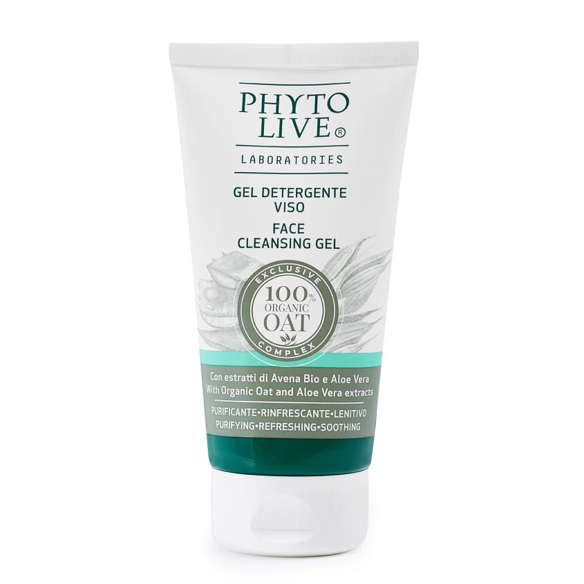Aloe Vera and Organic Oat Cleansing Face Gel
