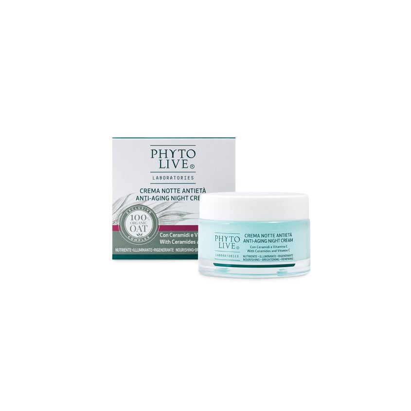 PHYTO LIVE ANTI-AGE NIGHT CREAM WITH CERAMIDES&VITAMIN C 50ML