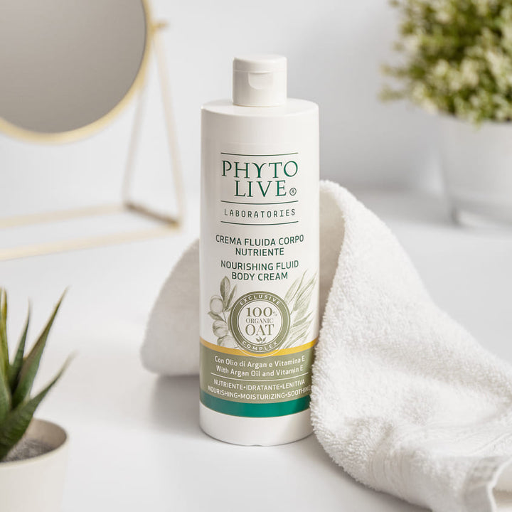 NOURISHING FLUID BODY CREAM WITH ARGAN OIL&VITAMIN E 400ML
