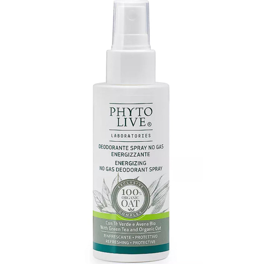 PHYTO LIVE NO GAS ENERGIZING DEODORANT SPRAY GREEN TEA&ORGANIC OAT 75ML – شراء أونلاين