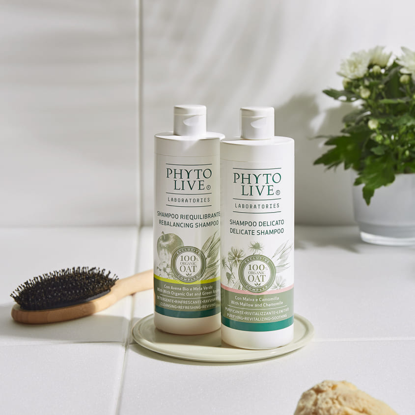 Gentle Shampoo for All Hair Types with Mallow and Chamomile