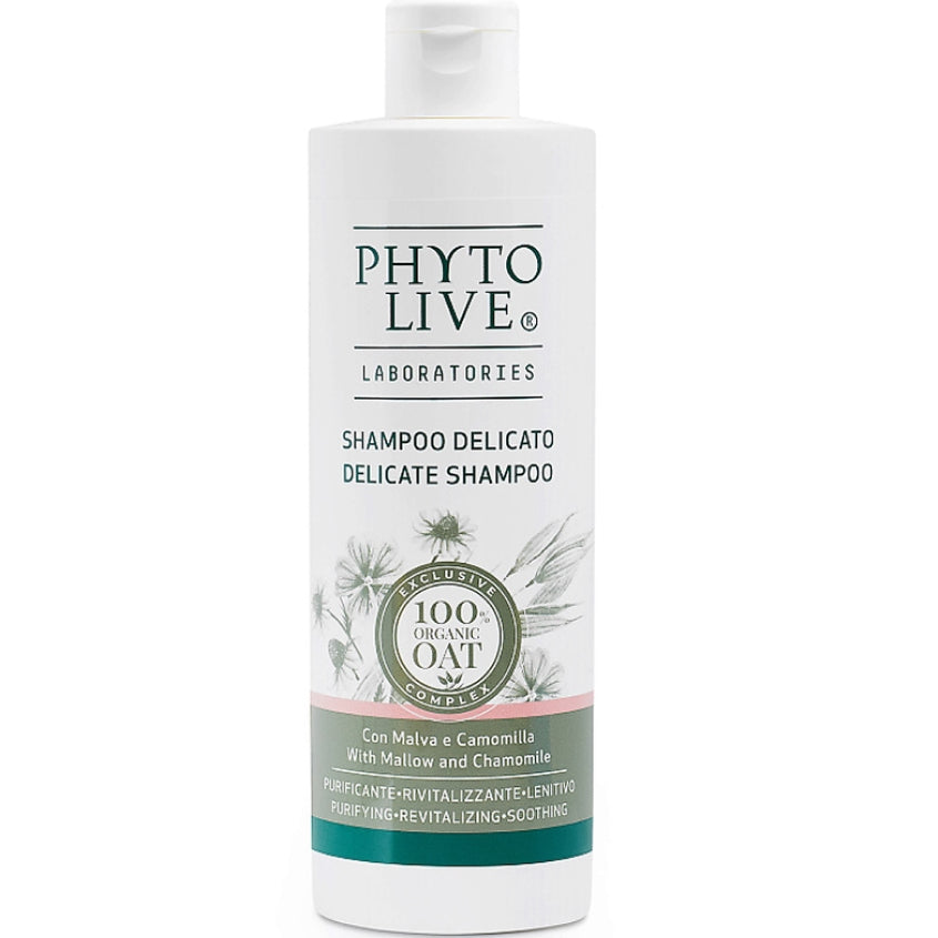 PHYTO LIVE DELICATE SHAMPOO WITH MALLOW&CHAMOMILE FOR ALL HAIR TYPES  400ML