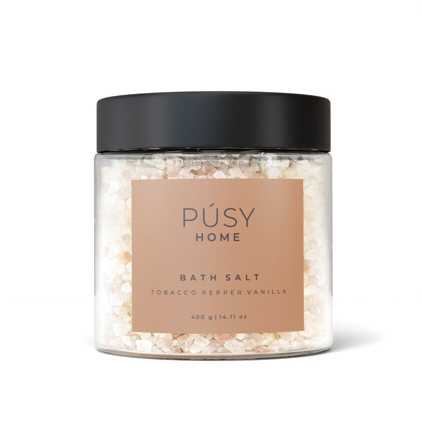 Tobacco Pepper Vanilla Bath Salt