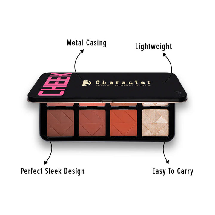 CHARACTER Pro Highlighter & Blush Palette