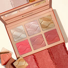 CHARACTER Glow & Blush Palette Sweet Peach
