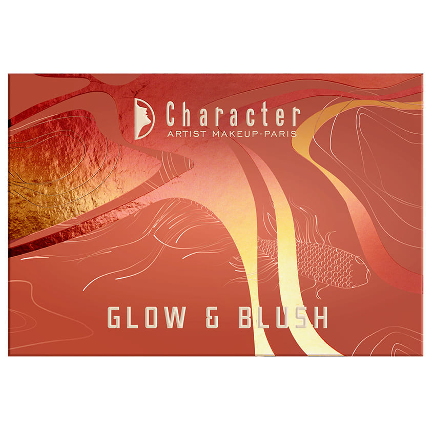 CHARACTER Glow & Blush Palette Sweet Peach