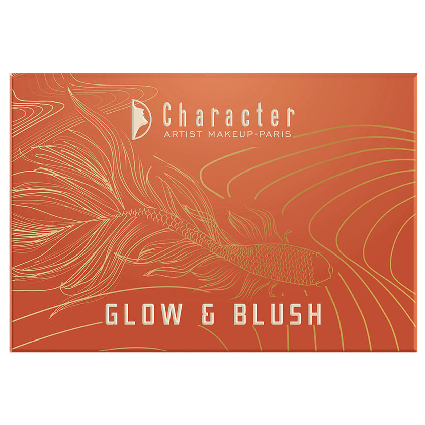 CHARACTER Glow & Blush Palette Sweet Peach