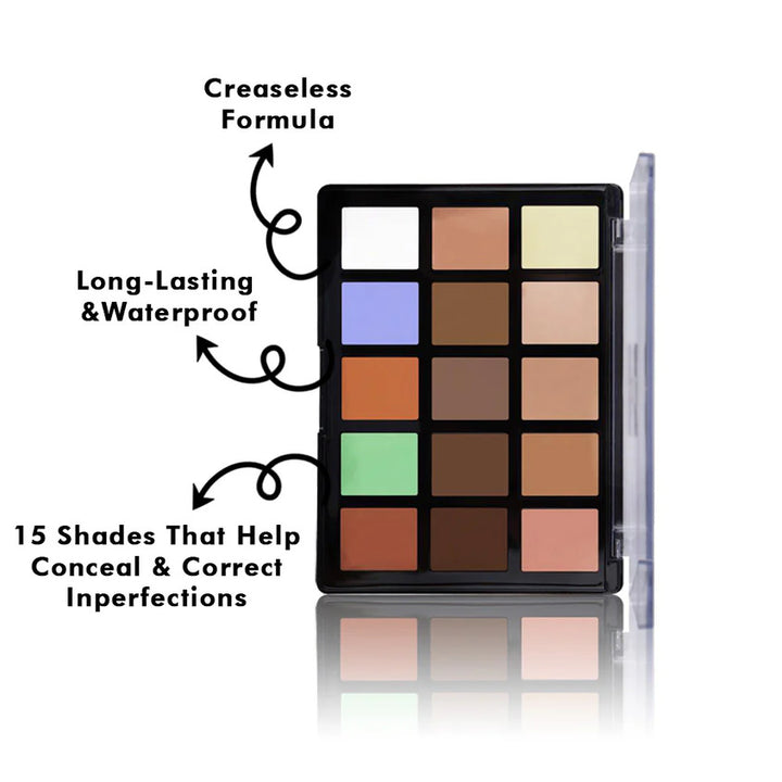 15 COLOR FACE DEFINE PALETTE - DDC001
