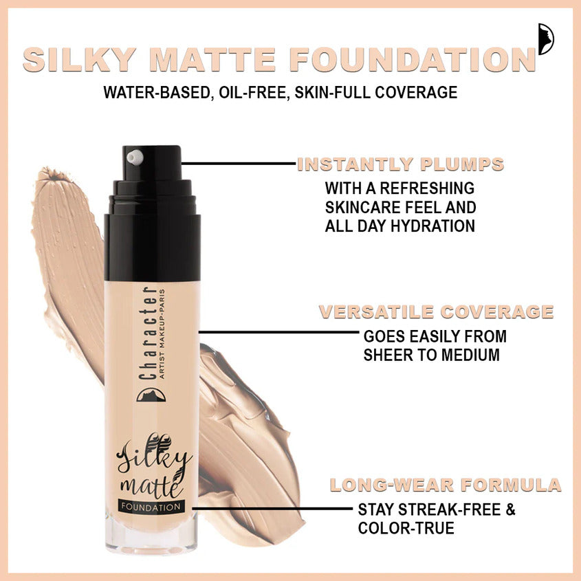 CHARACTER Silky Matte Foundation