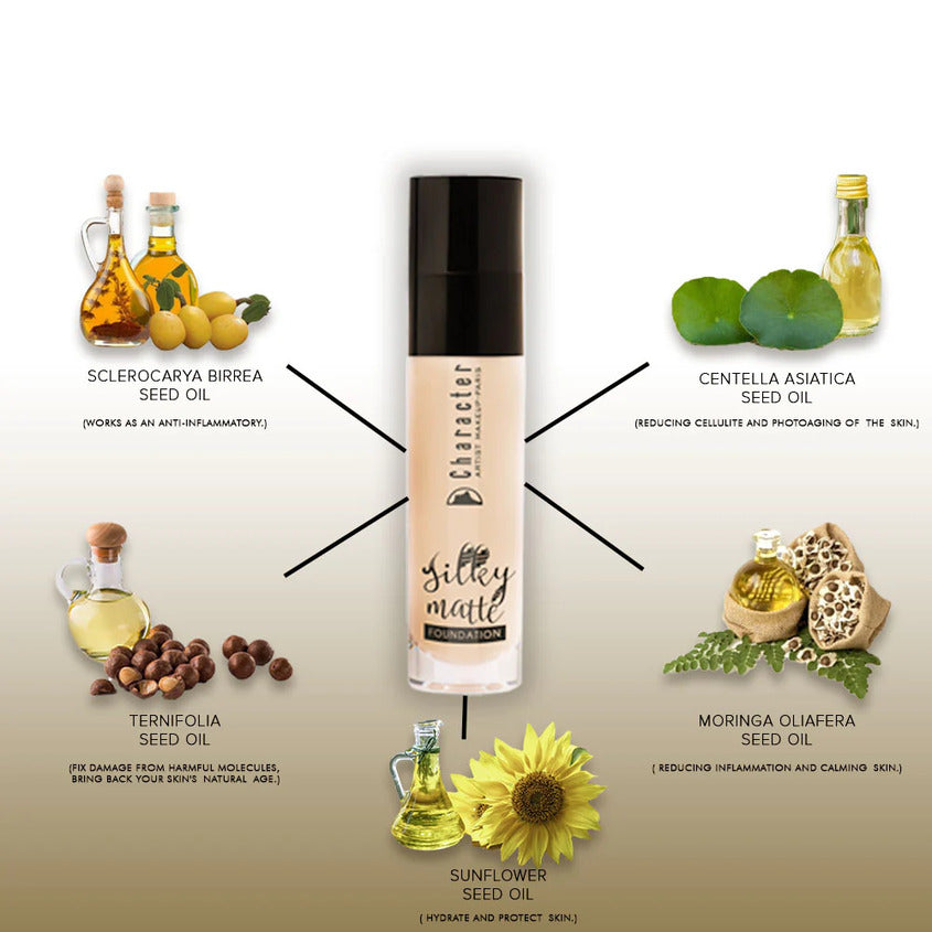 CHARACTER Silky Matte Foundation