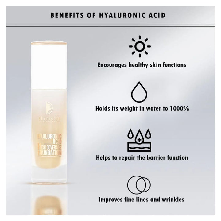 HAYALURONIC ACID HIGH COVERAGE FOUNDATION - HCF003