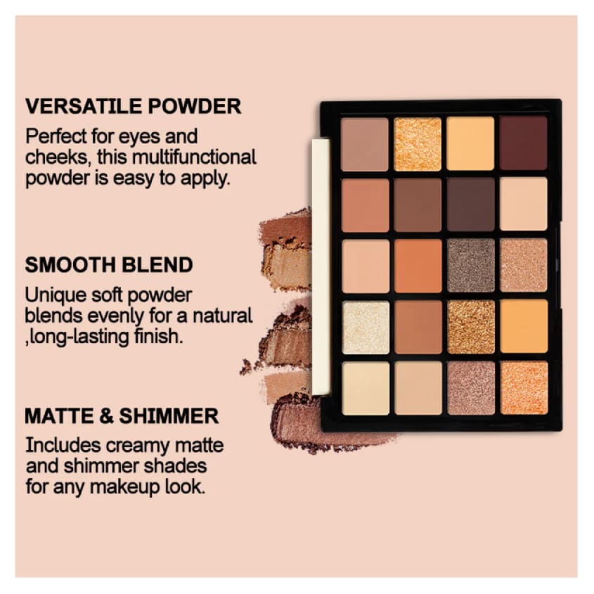 CHARACTER Shadow Gallery 20 Color Eyeshadow Palette