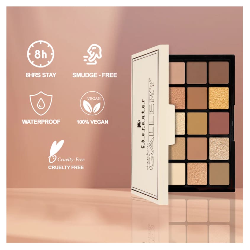 CHARACTER Shadow Gallery 20 Color Eyeshadow Palette