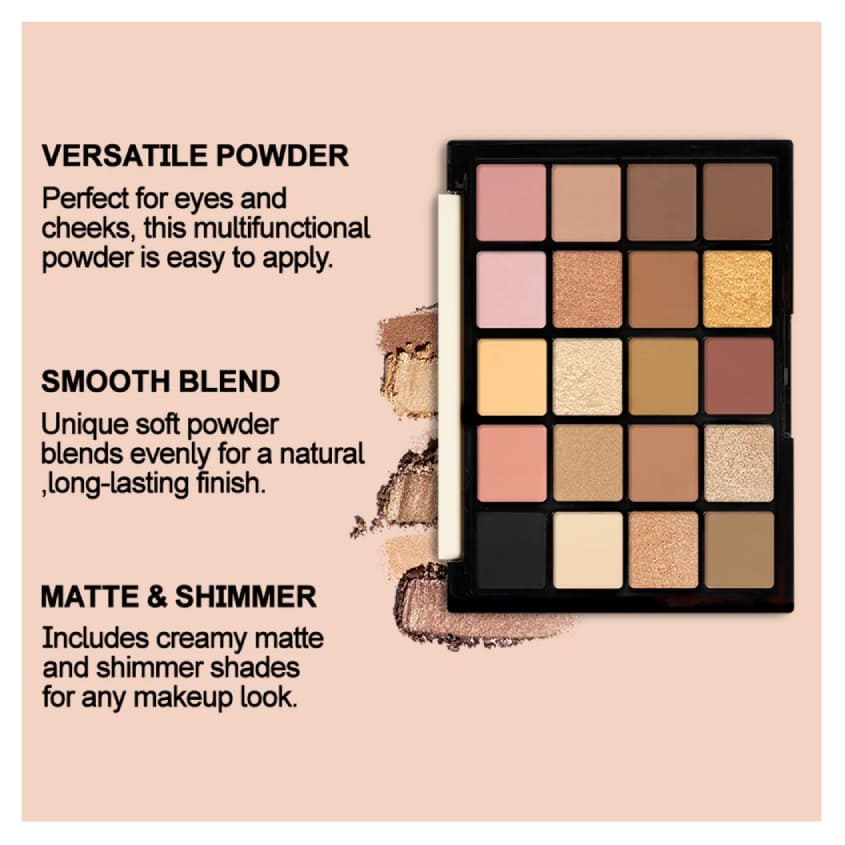 CHARACTER Shadow Gallery 20 Color Eyeshadow Palette