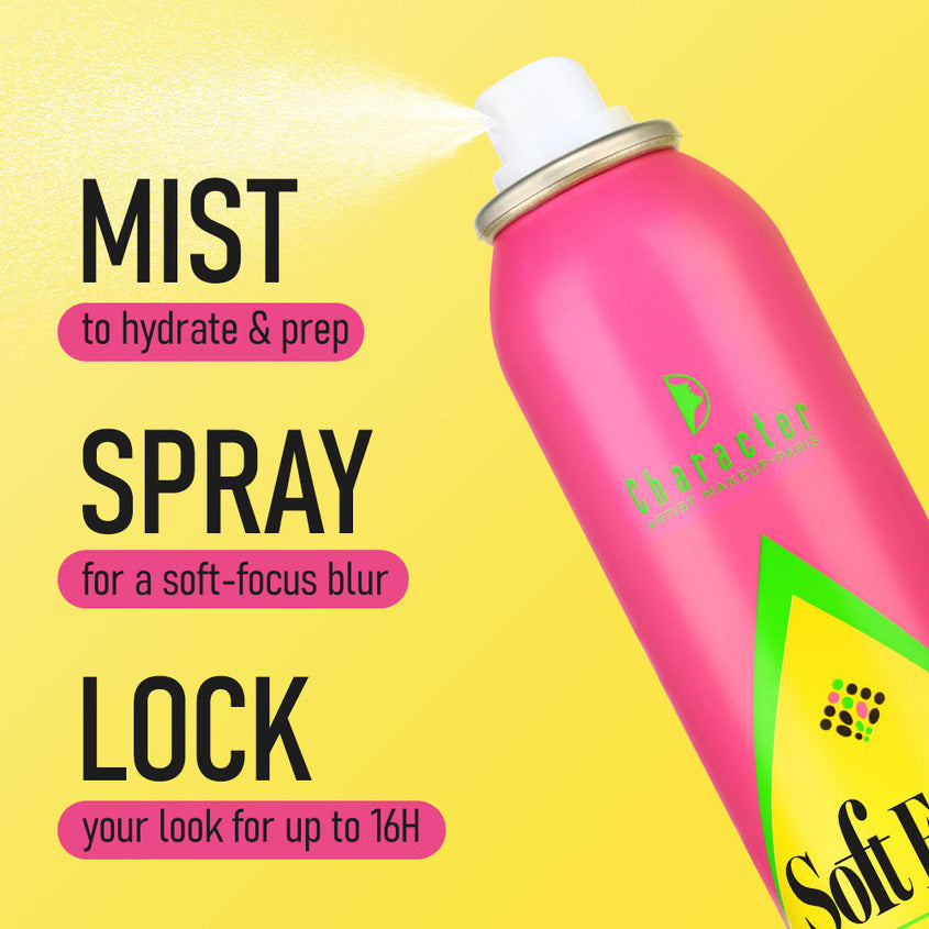 CHARACTER SOFT FOCUS SETTING SPRAY - CSS001 – صورة 6