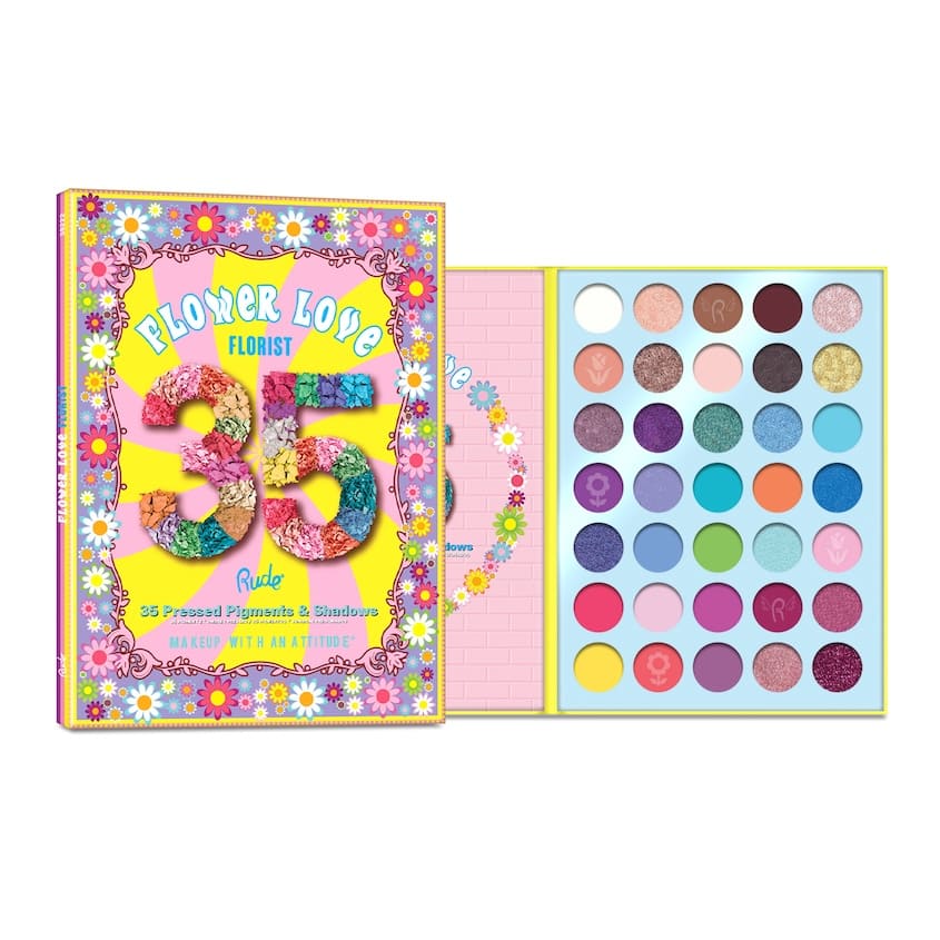 Flower Love 35 Pressed Pigments & Shadows Florist