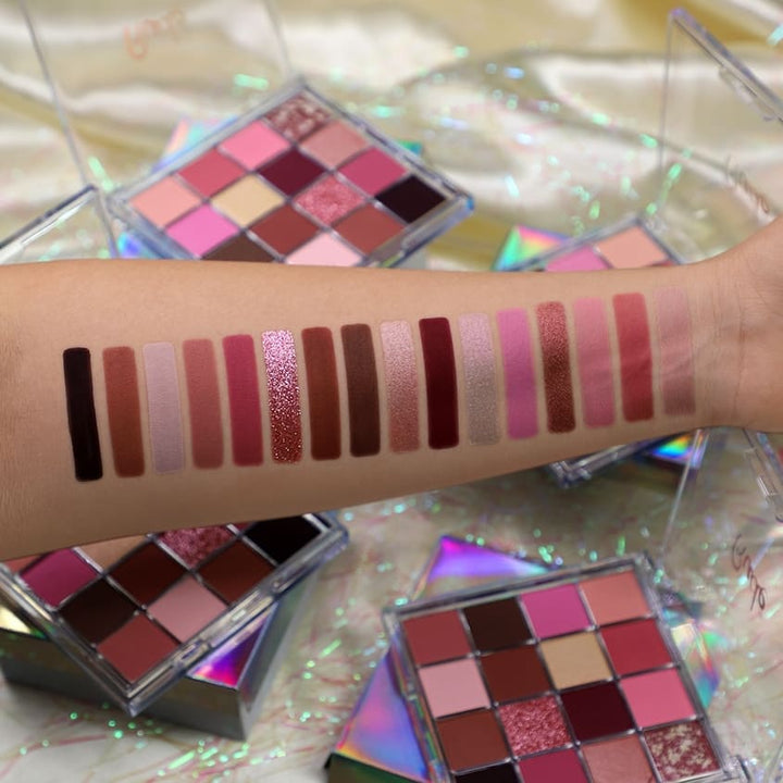 Eye shadow BE SQUARE PRESSED PIGMENTS & SHADOWS BRAINY 21,6G