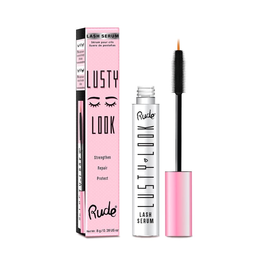 RUDE LUSTY LOOK LASH SERUM 8G