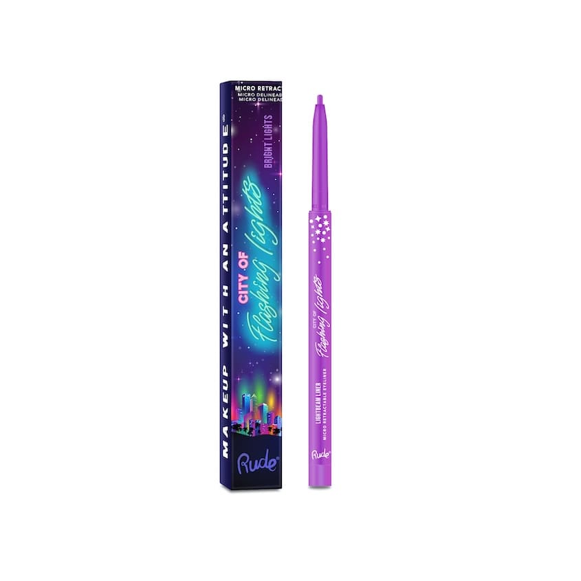 City Of Flashing Lights Micro Retractable Liner