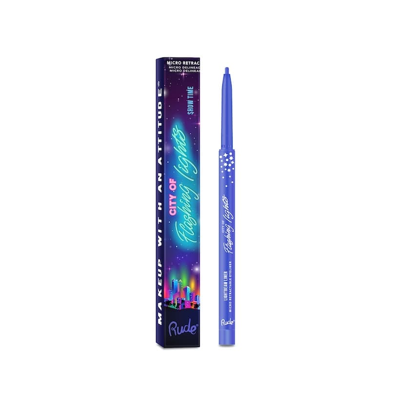 City Of Flashing Lights Micro Retractable Liner
