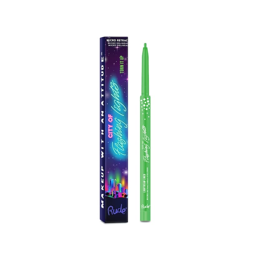 City Of Flashing Lights Micro Retractable Liner