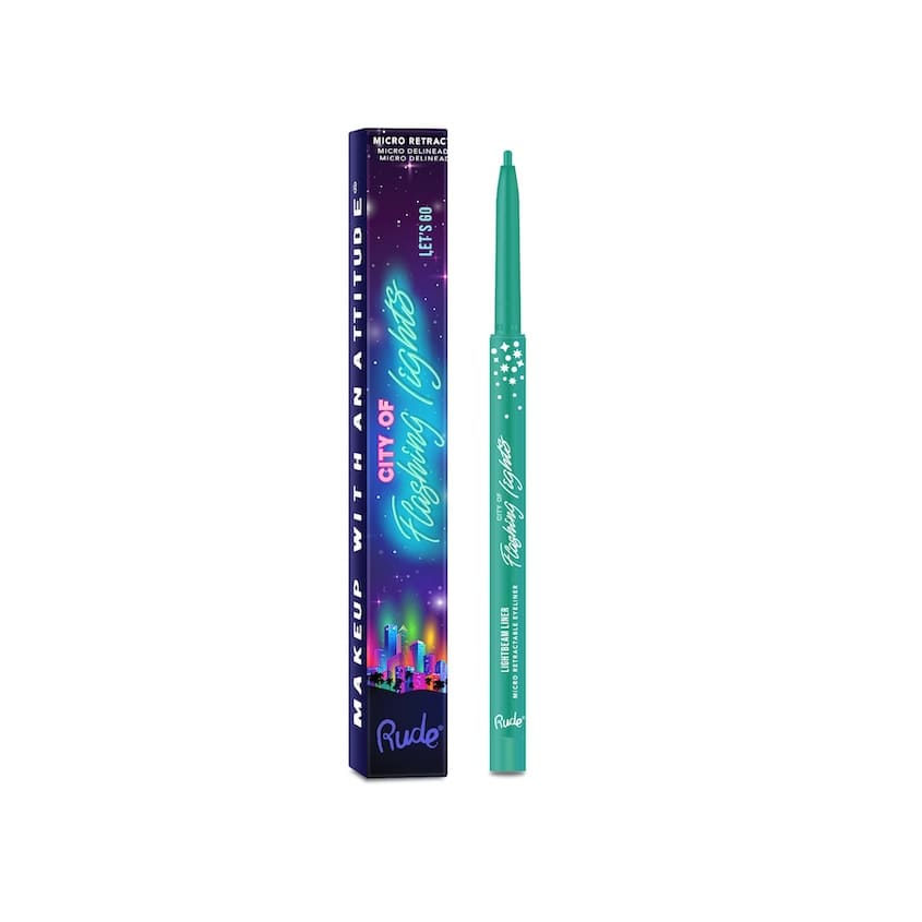 City Of Flashing Lights Micro Retractable Liner
