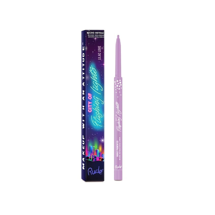 City Of Flashing Lights Micro Retractable Liner