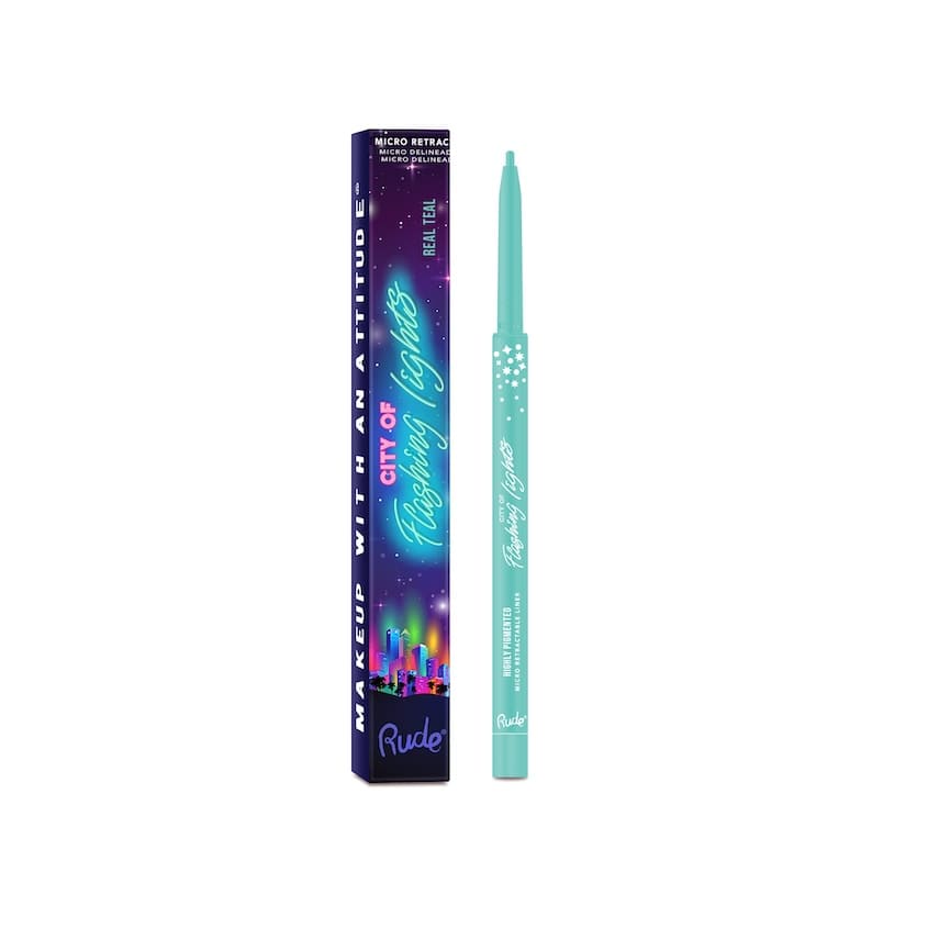 City Of Flashing Lights Micro Retractable Liner
