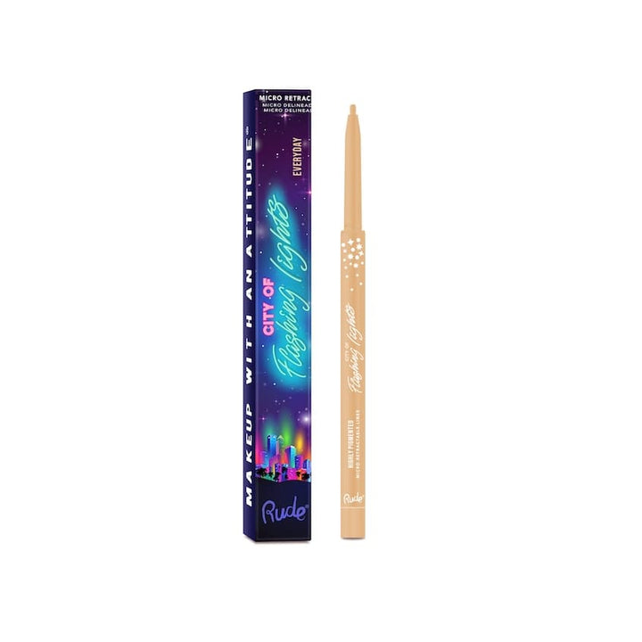 City Of Flashing Lights Micro Retractable Liner