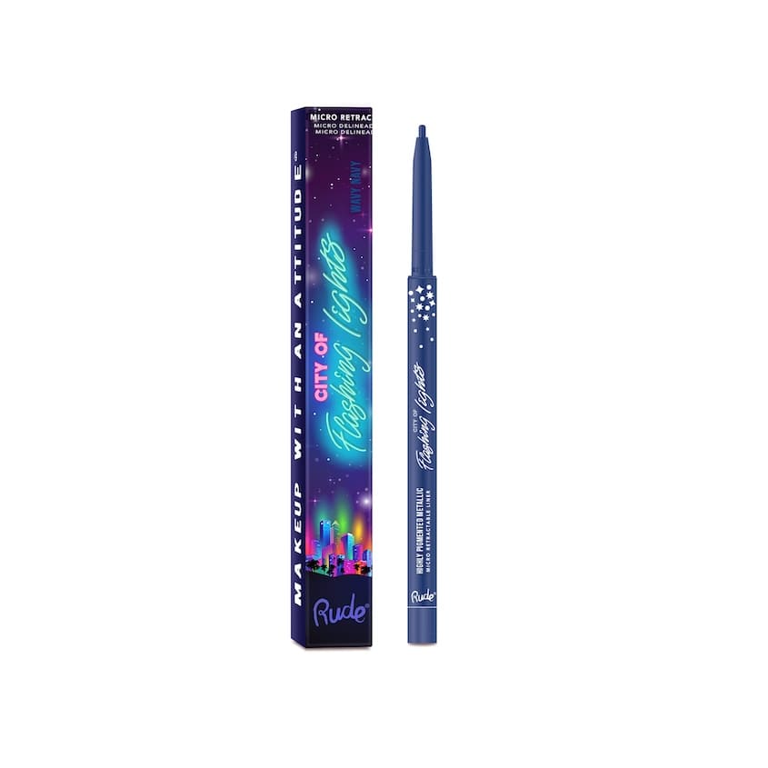 City Of Flashing Lights Micro Retractable Liner