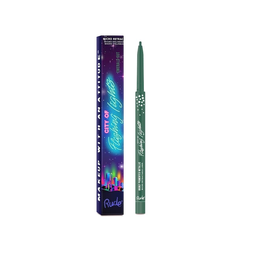 City Of Flashing Lights Micro Retractable Liner